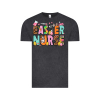 Vintage Black Easter nurse Easter Day Vintage Tee - HowdyJamesFarm