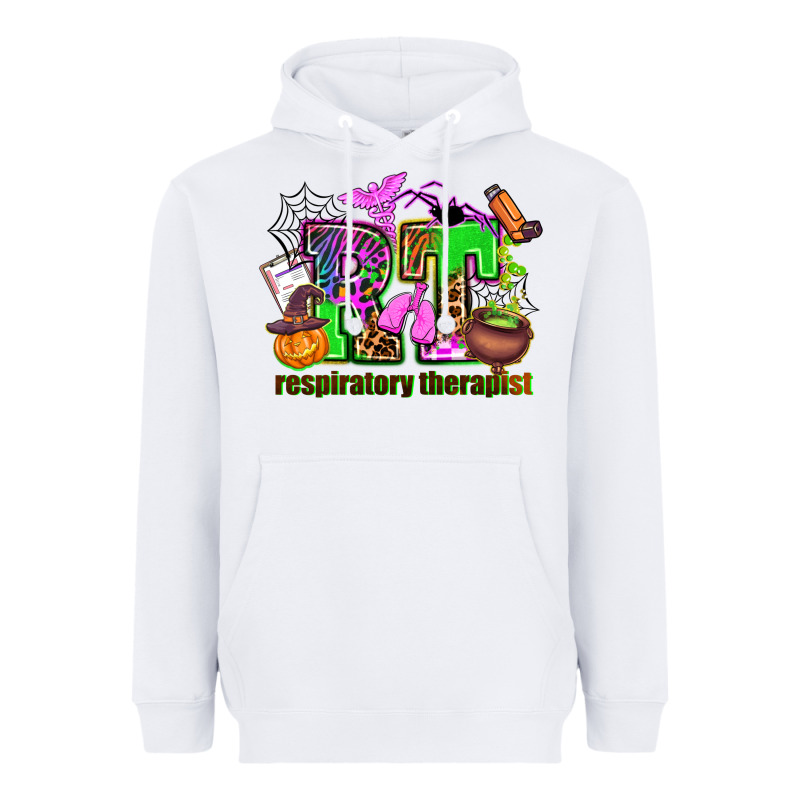 Rt Respiratory Therapist Heavyweight Hoodie by AdoDesignShop | Teevron