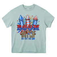 Arona Boom Bıtch Get Out The Way Heavy Core Tee - JahusDesignShop