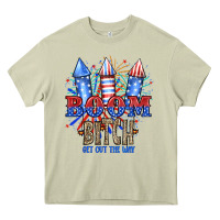 Mossy Boom Bıtch Get Out The Way Heavy Core Tee - JahusDesignShop