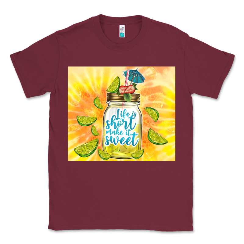 Life Is Short Make It Sweet Classic Tee by TumblerDesignByShophia | Teevron
