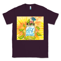 Plum life is short make it sweet Classic Tee - TumblerDesignByShophia