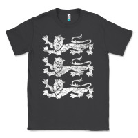 Smoke Retro Three England Lions Vintage Souvenir Classic Tee - longCreatives