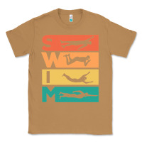 Toasted Coconut Retro Vintage Swimming Gift For Swimmers Classic Tee - longCreatives