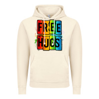 Vintage Artic free hugs Vintage Hoodie - OliviaCreatesArt