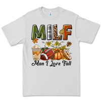 Dove Grey Milf Man I Love Fall Premium Tee - texasbilliewilder