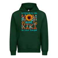 Forest Green god gifted me two titles mom and kiki and i rock t Urban Hoodie - JahusDesignShop