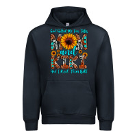 Navy god gifted me two titles mom and kiki and i rock t Urban Hoodie - JahusDesignShop