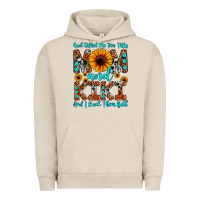 Pigment French Oak god gifted me two titles mom and kiki and i rock t Urban Hoodie - JahusDesignShop