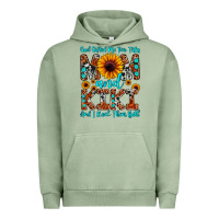 Pigment Oil Green god gifted me two titles mom and kiki and i rock t Urban Hoodie - JahusDesignShop