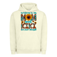 Pigment Pistachio god gifted me two titles mom and kiki and i rock t Urban Hoodie - JahusDesignShop