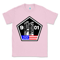 Bubblegum Pink 9-11 We Will Never Forget Classic Tee - longCreatives