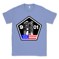 Colony Blue 9-11 We Will Never Forget Classic Tee - longCreatives