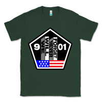 Sports Green 9-11 We Will Never Forget Classic Tee - longCreatives