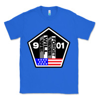 True Royal 9-11 We Will Never Forget Classic Tee - longCreatives