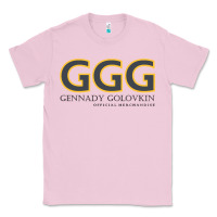 Bubblegum Pink GENNADY GOLOVKIN - Official Merchandise Classic Tee - longCreatives