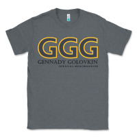 Charcoal Heather GENNADY GOLOVKIN - Official Merchandise Classic Tee - longCreatives