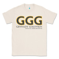 Natural GENNADY GOLOVKIN - Official Merchandise Classic Tee - longCreatives