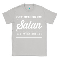 Moon Dust Get behind me Satan Matthew 1623 Quote Classic Tee - longCreatives