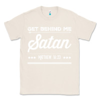 Natural Get behind me Satan Matthew 1623 Quote Classic Tee - longCreatives
