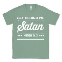 Sage Get behind me Satan Matthew 1623 Quote Classic Tee - longCreatives