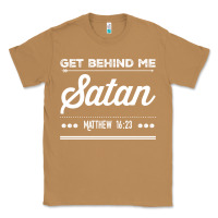 Toasted Coconut Get behind me Satan Matthew 1623 Quote Classic Tee - longCreatives