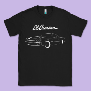 El Camino Classic Tee Designed By Longcreatives