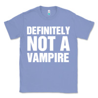 Colony Blue Definitely Not A Vampire merch Classic Tee - longCreatives
