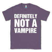 Lavender Definitely Not A Vampire merch Classic Tee - longCreatives