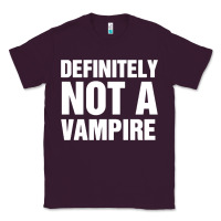 Plum Definitely Not A Vampire merch Classic Tee - longCreatives