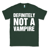 Sports Green Definitely Not A Vampire merch Classic Tee - longCreatives