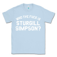 Dusty Blue who the fuck is sturgill simpson Classic Tee - longCreatives