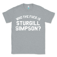 Heather Grey who the fuck is sturgill simpson Classic Tee - longCreatives