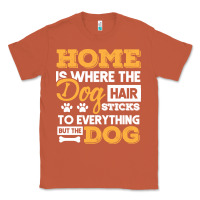 Copper dog t  shirt home is where the dog hair stick funny  gift t  shirt Classic Tee - longCreatives