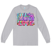 Moon Dust Live laugh love hippie Valentine's Day Long Sleeve Tee - FaDigitalArtStudio