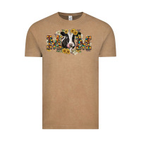 Vintage Coffee Mom with cow Vintage Tee - CowGirlArtShop