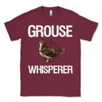 Burgundy Ruffed Grouse Hunting Bird Spruce Grouse Classic Tee - longCreatives