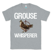 Heather Grey Ruffed Grouse Hunting Bird Spruce Grouse Classic Tee - longCreatives