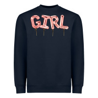 Navy Girl balloon Heavyweight Sweatshirt - Artiststas