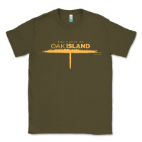 Army Green The Curse of Oak Island Comfortable Short Sleeve Classic Tee - longCreatives