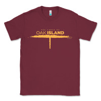 Burgundy The Curse of Oak Island Comfortable Short Sleeve Classic Tee - longCreatives