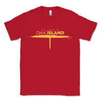 Red The Curse of Oak Island Comfortable Short Sleeve Classic Tee - longCreatives