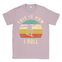 Lilac Skater - This Is How I Roll Retro Skateboard Gift Classic Tee - longCreatives