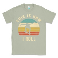 Matcha Skater - This Is How I Roll Retro Skateboard Gift Classic Tee - longCreatives