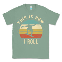 Sage Skater - This Is How I Roll Retro Skateboard Gift Classic Tee - longCreatives