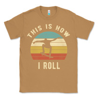 Toasted Coconut Skater - This Is How I Roll Retro Skateboard Gift Classic Tee - longCreatives