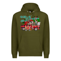 Army Green It's the Most Wonderful Of The Premium Hoodie - CowhideDigitalArt