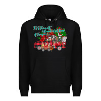Black It's the Most Wonderful Of The Premium Hoodie - CowhideDigitalArt