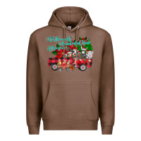 Chestnut It's the Most Wonderful Of The Premium Hoodie - CowhideDigitalArt