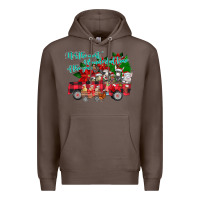 Coffee It's the Most Wonderful Of The Premium Hoodie - CowhideDigitalArt